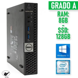 COMPUTER FISSO Desktop Dell Optiplex 5050 Micro Tiny i3 Mini PC Windows 10 Pro - Bild 1 von 7