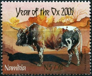 Namibia 2009. Year of the Ox (MNH OG **) Stamp - Picture 1 of 1