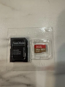 SanDisk 512GB Extreme microSDXC UHS-I Memory Card - Photo 1 sur 1