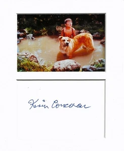 Kevin Corcoran Old Yeller firmado auténtico autógrafo firma UACC RD - Imagen 1 de 1