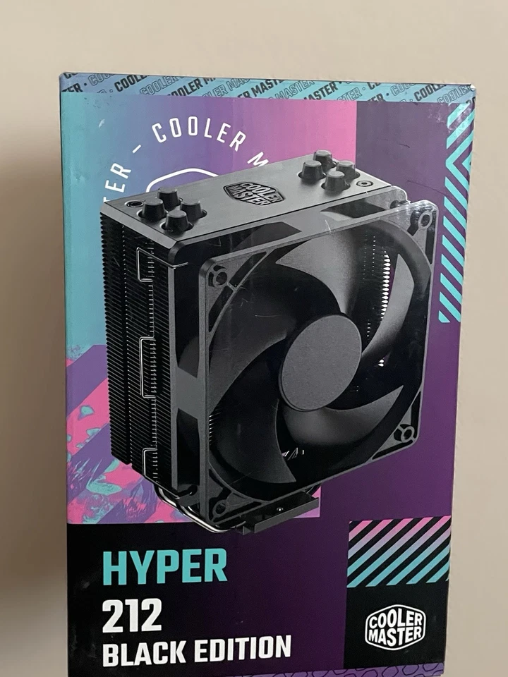 Cooler Master Hyper 212 Black Edition RGB 120mm CPU Air Cooling Fan - Image 1 of 1