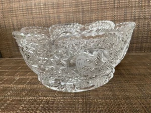 Hofbauer Byrdes Klar Kristall 8" Schale Germany - Bild 1 von 6