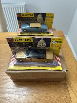 Corgi  262 Lincoln Continental Executive Limousine 1967 With Instructions V M - Image 1 of 4