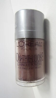L'Oreal On the Loose Luminous Powder Face and Body Color - Simmer - NEW - Image 1 of 4