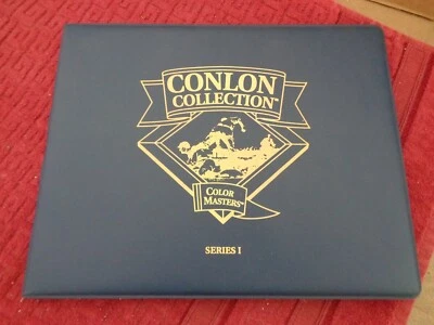 1993 CONLON BASEBALL - COLOR MASTERS w/ BINDER - 8 x 10 PHOTO CARDS (1) SET - Image 1 of 4