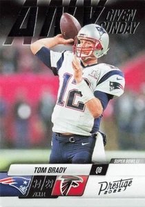 Tarjeta de fútbol americano Tom Brady Any Given Sunday Prestige 2022 #1 - Imagen 1 de 2