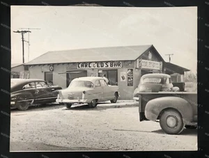 Carl and Ed's Bar Fatal Hit and Run Miami-Dade County 1955 Original Pressefoto - Bild 1 von 3