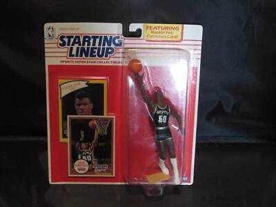 Tarjeta de novato 1990 David Robinson Kenner alineación inicial SA Spurs incluida patio Foto 1 de 4