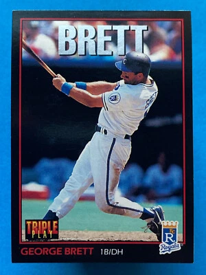 1993 Triple Play George Brett #214 Kansas City Royals - Image 1 of 2