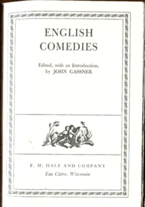 ENGLISH COMEDIES 5 Restoration plays HB 1945 Congreve Wycherley Gay Sheridan - Imagen 1 de 3