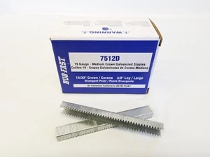 Duo Fast 7512D 3/8" HEFTKLAMMERN BOX MIT 5.000 PASST HT755 ** - Bild 1 von 5