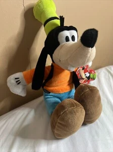 Disney Mickey Mouse Clubhouse Goofy 11" Tall Stuffed Animal Plush Doll Just Play - Picture 1 of 3