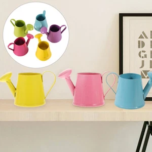 5 Pcs Watering Can Child Sprayer Iron Sheet Mini Kettles Miniature - Picture 1 of 12