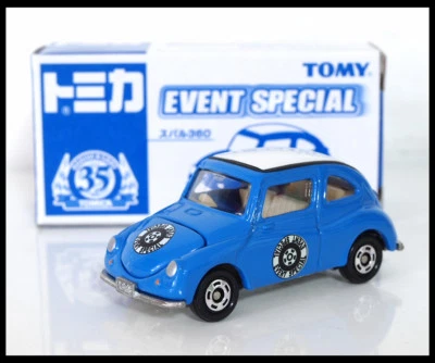 TOMICA 35TH EVENT SPECIAL MODEL Subaru 360 1/50 TOMY DIECAST CAR BLUE - Image 1 of 4