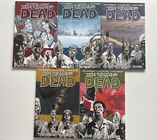 The Walking Dead Graphic Novel Softcover Bundle 1-5 Mint Condition kirkman moore