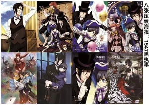 8PCS/set Anime  Black Butler A3 Posters Print P1547 - Picture 1 of 5