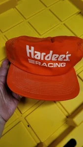 Vintage Cale Yarborough Hardees Racing Cap / Hat   T15 - Picture 1 of 2
