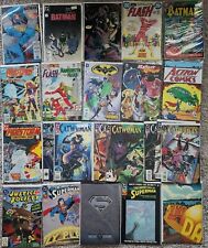 DC Comic Lot! 24 books Keys, 1st apps, signed-Batman, Superman, Flash, Catwoman
