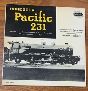 Honegger Pacific 231 – Hermann Scherchen – Westminster XWN 18486 LP – VGC - Imagen 1 de 3