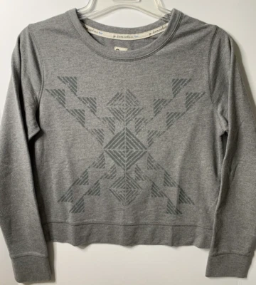 Sudadera para mujer TOMS for Target talla grande gris gráfico azteca Foto 1 de 4