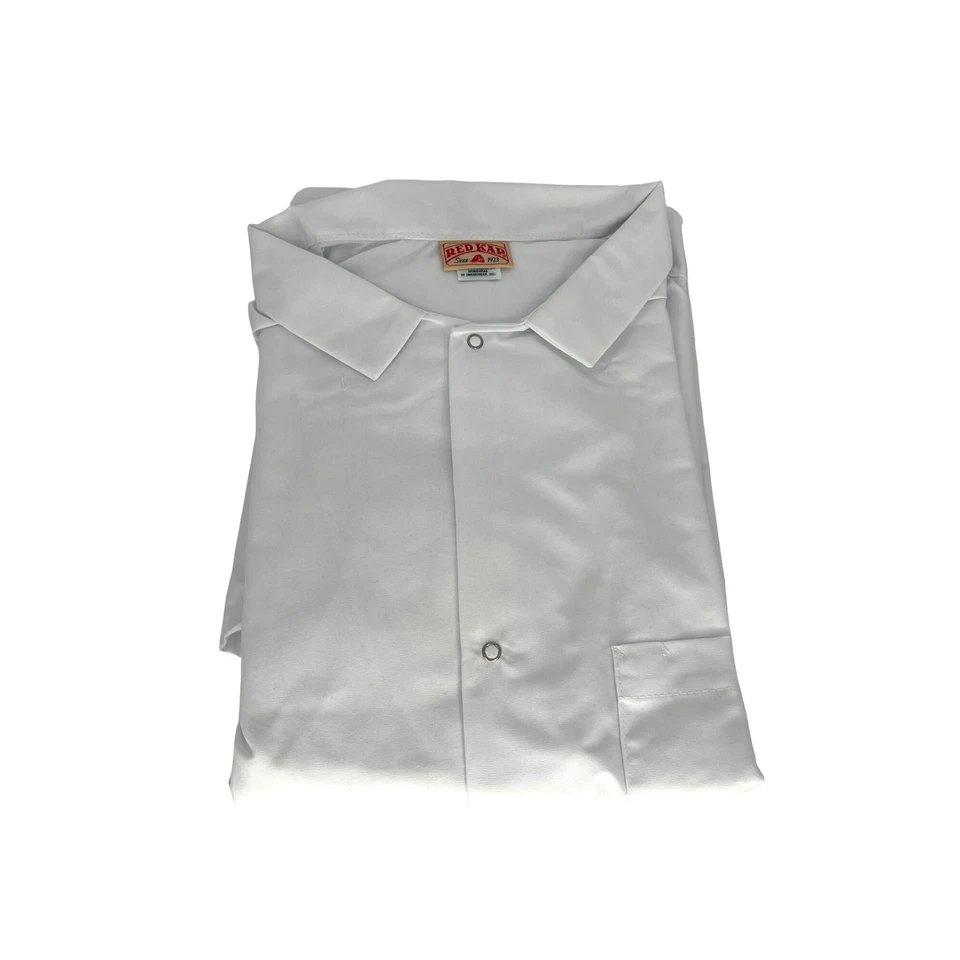 Red Kap Lab Coat Unisex White 80/20 KP70WH5 Size 5XL Never Worn - Image 1 of 4