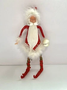 Krinkles Patience Brewster Dept 56 Weihnachtsmann Weihnachtsschmuck Figur 14 Zoll - Bild 1 von 12