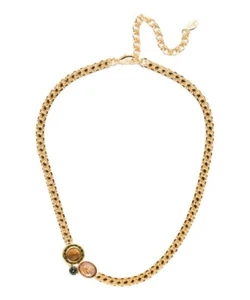 *NUEVO* Y *RETIRADO* ~ Sorrelli ~ "SERPIENTE HARTFORD" ~ Collar ~ ORO 10K - CHAPADO - Imagen 1 de 5