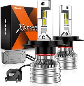 SEALIGHT X4I H4/9003/HB2 Bulbs, H4 Fog Bulbs, with Adjustable Lock Ring, Cooling - Picture 1 of 7