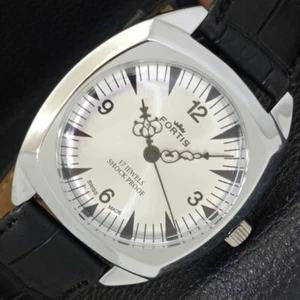 SWISS MENS HAND-WINDING REFURBISHED SILVER COLOR DIAL WATCH a431808-c - Picture 1 of 9