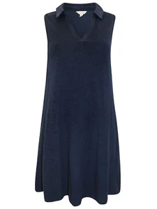 Seasalt Women's - navy Pentas Terry Towelling Dress - Regular - Maritime 10-20 - Picture 1 of 3