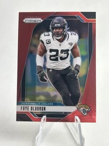 2024 Panini Prizm - Red Prizm #134 Foye Oluokun - Bild 1 von 2