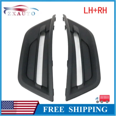 For 2013-2019 Ford Taurus Fog Light Cover Set Front Driver & Passenger Side - Image 1 of 4