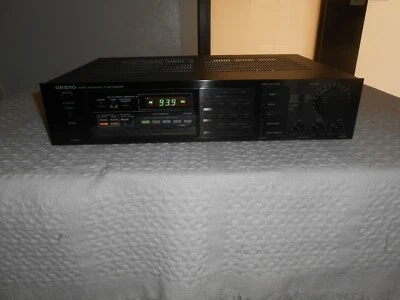 ONKYO TX-80 QUARTZ SYNTHESIZED TUNER AMPLIFIER ( Tested ) Made In Japan - Image 1 of 4