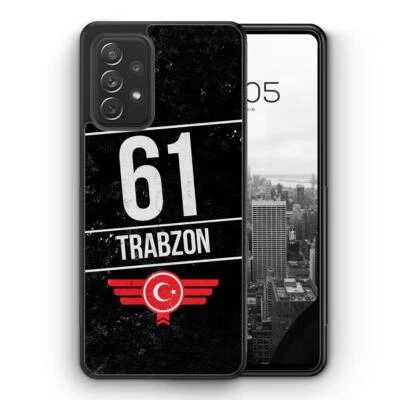 MUNIQASE Trabzon 61 Silikon Hülle für Samsung Galaxy A z.B. A15 A16 A35 A54 A55 uvm. Türk