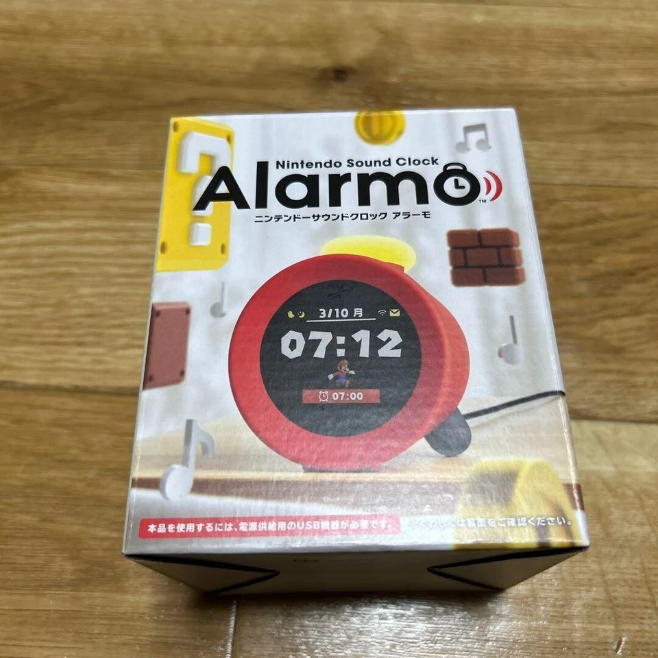 Nintendo Sound Clock Alarmo Nintendo Limited Toy Alarm Clock Rare Red