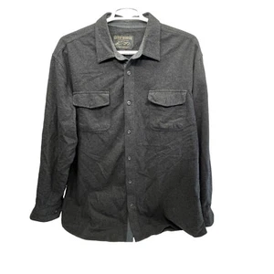 Grizzly Mountain Flannel Shirt Adult 2XL Black Gray Outdoor Hunting Fishing Men - Picture 1 of 8