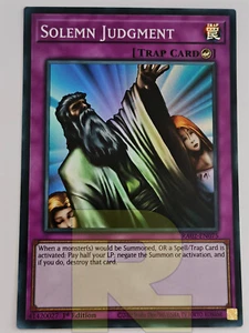 Giudizio Solenne / Solemn Judgment ® Super Rara ® RA02-EN075 ® Inglese - Picture 1 of 3