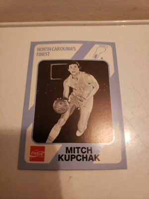 MITCH KUPCHAK 1989 Collegiate Collection #48 North Carolina's Finest 1st Edition - Image 1 of 2
