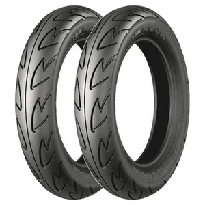 PAAR MOTORRADREIFEN BRIDGESTONE 100/80-10 53J + 100/80-10 53J HOOP B01 - Bild 1 von 5