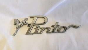 1975 Ford Pinto Script Emblem D52B-16B114-AA Original OEM 1970-1977 - Picture 1 of 9