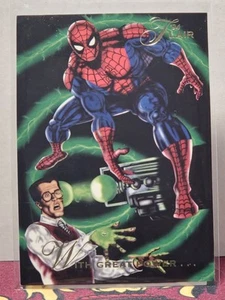 1994 Marvel Universe Flair #3 Origin of Spiderman - Bild 1 von 3