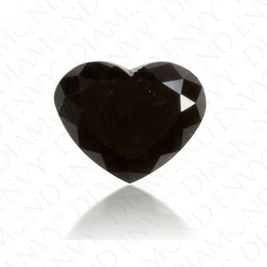Natural Loose Diamond Heart Shape Black Diamond I3 Clarity 0.25CTs TO 3.00Cts - Bild 1 von 3