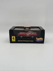 Ferrari 365 GTB Daytona Coupe 1968 red racing livery 1/43 Hot Wheels - Picture 1 of 3