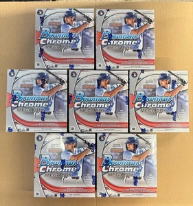 Menge (7) 2025 Bowman Chrome Baseball MLB Factory Sealed Mega Box NEU! - Bild 1 von 2