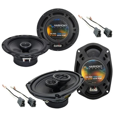 HARMONY ACCESSORY MASTER Mitsubishi 3000GT 1991-1999 OEM Speaker Replacement Harmony R65 R69 Package
