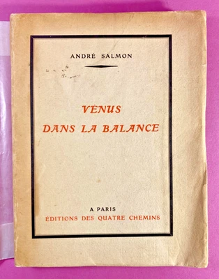 André SALMON - Vénus dans la balance - Gravure signée de PASCIN - 1926 - EO - Photo 1/4