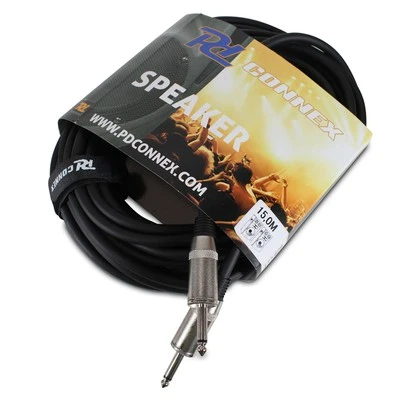 PD CONNEX Power Dynamics CX2915 Speaker Cable 15M 6.35mm Jack to Jack Audio Lead
