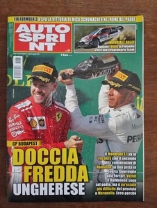 2018 08 06 AUTOSPRINT 06 AGOSTO 2018 N.31 ANNO LVII HAMILTON VETTEL SCHUMACHER - Picture 1 of 7