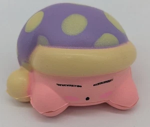 Sleeping Kirby Purple Pajama Hat Kirby's Dream Land Soft Squishy Toy - Picture 1 of 3