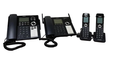 V-Tech 4-Line Small Business System - 4 Piece Set Used - Image 1 of 4